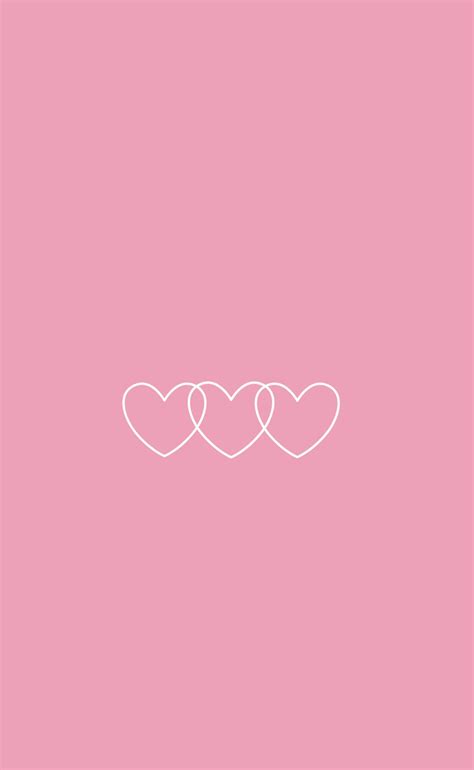 25 Incomparable pink wallpaper aesthetic hearts You Can Get It free ...