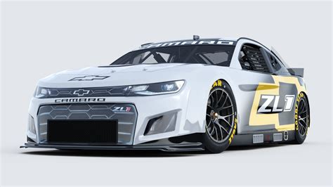 Chevrolet Camaro Nascar NextGen 2022 Template 3D model | CGTrader