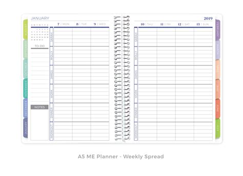 Planner Layouts