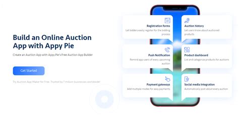 Auction App Builder to Build an Online Auction App