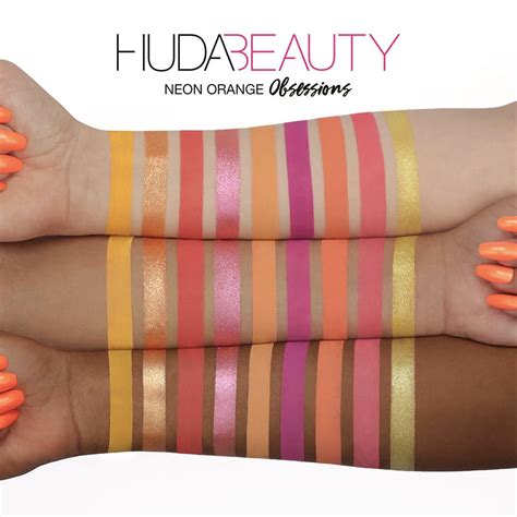 Huda Beauty palette occhi Neon Obsessions: foto e swatches - Beautydea