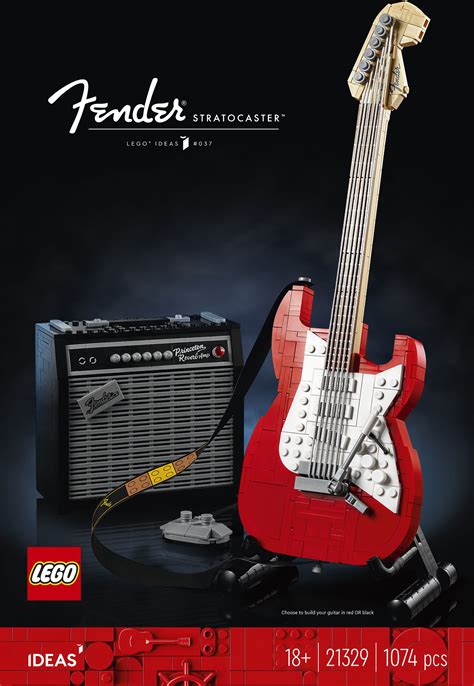 Fender Stratocaster revealed! | Brickset