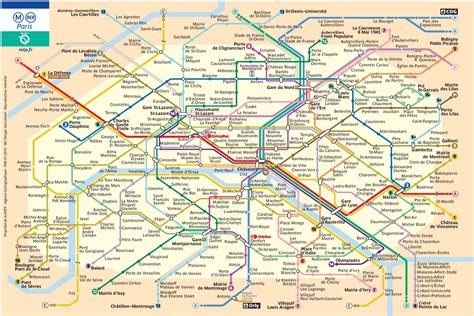 Pdf Plan métro Paris ≡ Voyage - Carte - Plan