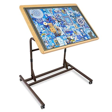 Unlock the Benefits of a Portable Jigsaw Puzzle Table on Wheels!