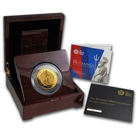 Buy 2014 Great Britain 5 oz Proof Gold Britannia | APMEX