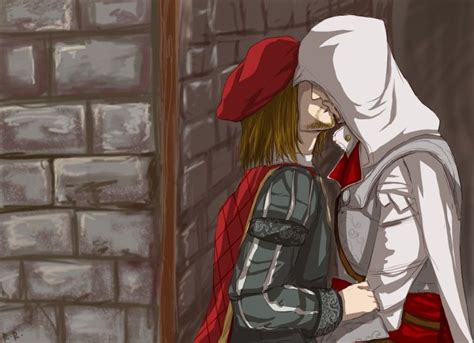 Omgg *-* Ezio x Leonardo from Assassin's Creed II | Assassin's Creed ...