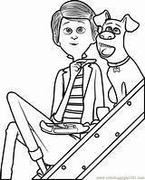 Katie Coloring Page For Kids  Free The Secret Life Of Pets Printable sketch template