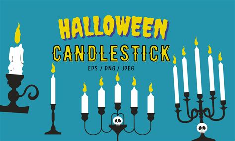 Halloween Candlestick Graphic by JT-Dee · Creative Fabrica