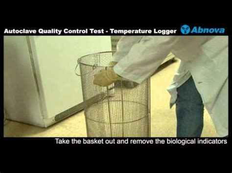 Autoclave Quality Control Test - Temperature Logger - YouTube