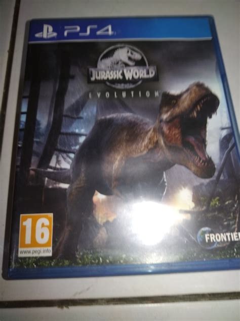 JURASSIC WORLD EVOLUTION PS4, Video Gaming, Video Games, PlayStation on ...