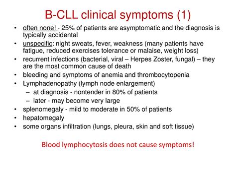 PPT - The Chronic Lymphocytic Leukemia (CLL) PowerPoint Presentation ...