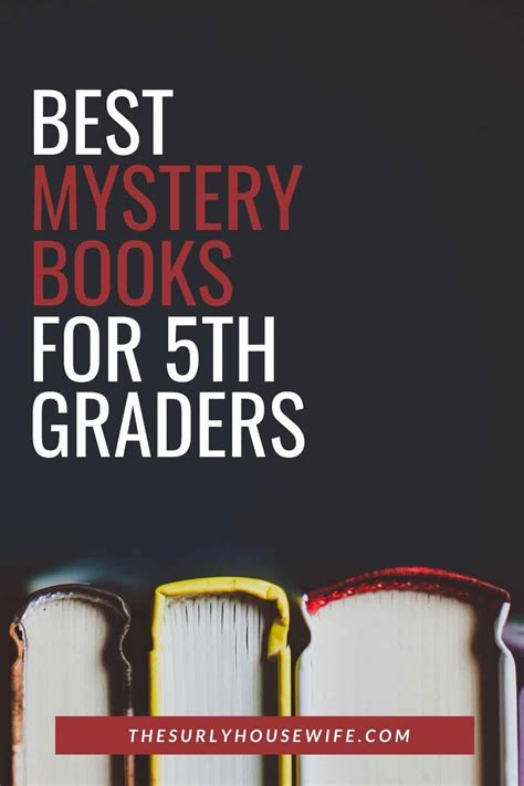 10 of the Best Mystery Books for 5th Graders! (I promise!)