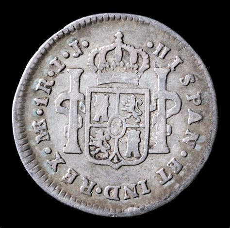 1790-IJ CAROLUS IV Spanish Colonial Silver 1 Reale Coin | Pristine Auction