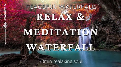 Tranquil Melodies of Waterfall and Meditation Music for Inner Peace # ...