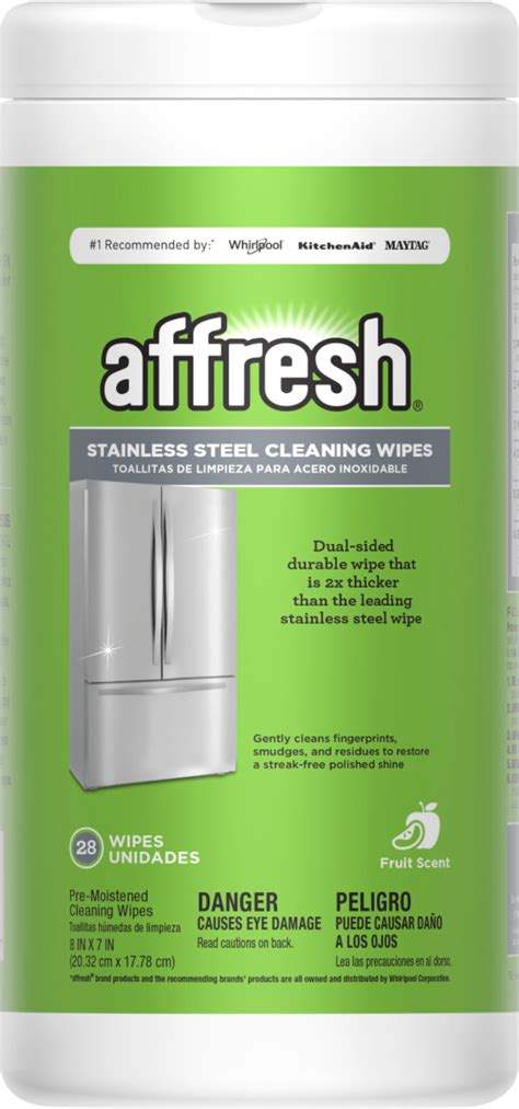 Affresh Stainless Steel Cleaning Wipes (28-Pack) White W10539769 - Best Buy