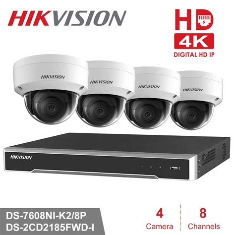 Aliexpress.com : Buy Hikvision 8ch Security Camera System POE 8MP 4PCS Outdoor IP Camera ...