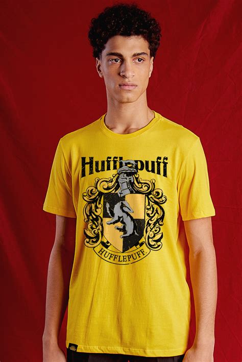 Camiseta Unissex Harry Potter Lufa - Lufa Brasão Clássico - Amarelo