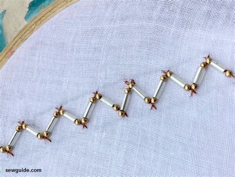 9 easy to stitch Bead Border embroidery designs - Sew Guide