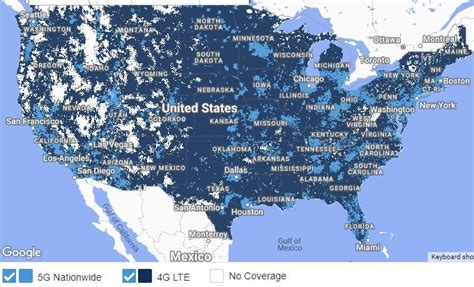 Spectrum Mobile Coverage Map: 5G & 4G LTE service on Verizon's network | WhistleOut