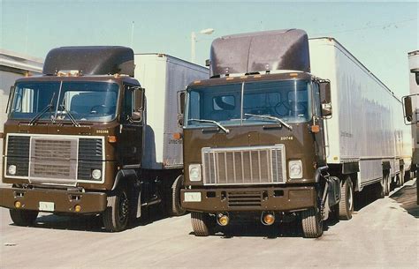 UPS Cab-overs in Clearwater, FL in 1988