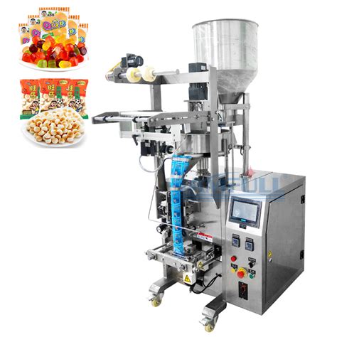 Fully Automatic Small and Simple Bean Seed Rice Soft Sweet Small Bun Biscuit Packing Machine ...