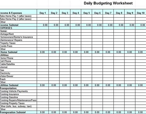 How to make a simple excel budget spreadsheet - verbitcoin