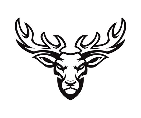 Deer Vector Logo 5885156 Vector Art at Vecteezy