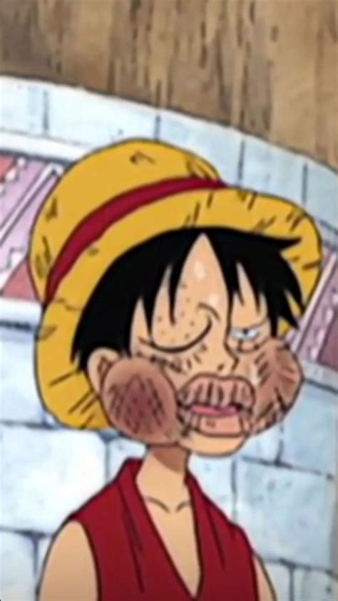 low quality one piece luffy