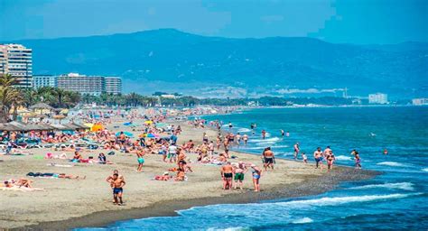 Torremolinos Beach Torremolinos Costa Del Sol Spain | Costa del sol spain, Torremolinos, Costa del