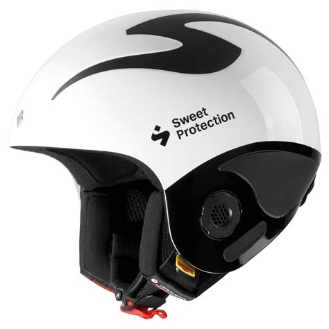 Sweet Protection Volata Ski Race Helmet - Gloss White/Black - Ski Race ...