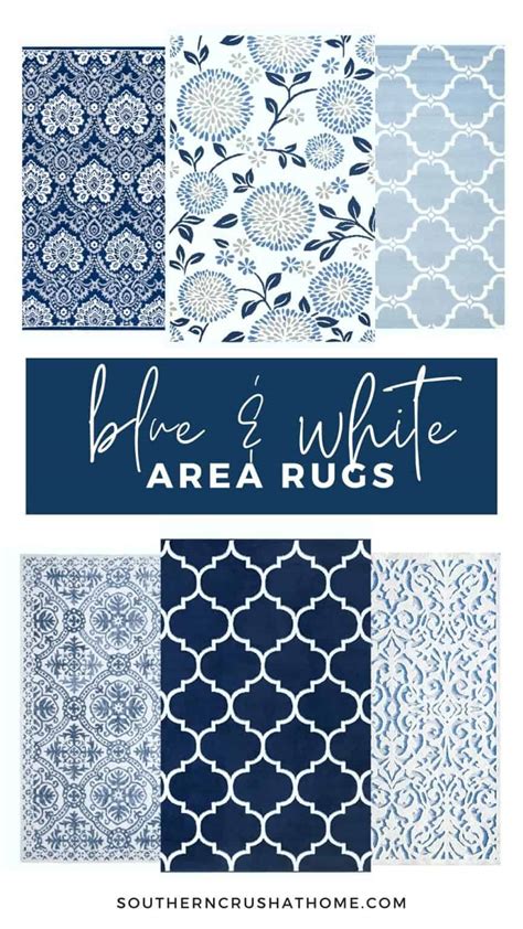 Best 8x10 Blue Area Rugs for Your Living Room (plus Rug Size Guide)