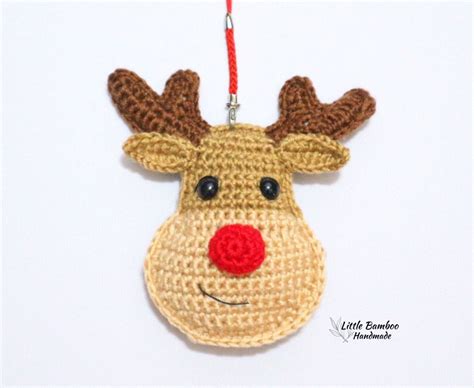 PATTERN Reindeer Ornament-crochet Pattern Pdf - Etsy