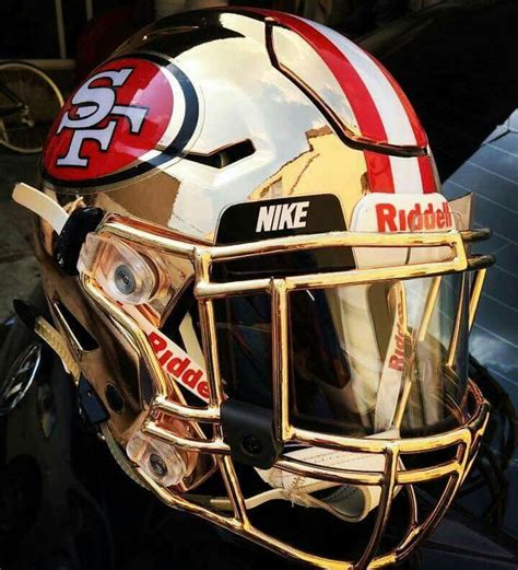 Say whaaat? AWESOME 49ers golden-chrome representation! | Nfl football ...