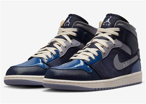 Air Jordan 1 Mid SE Craft Obsidian DR8868-400 Release Date + Where to ...