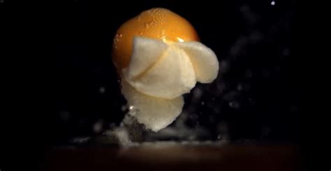 Popcorn Popping Filmed At 100,000 Frames Per Second - borninspace