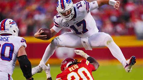 Josh Allen Details Injury After Leaping Over Chiefs Safety