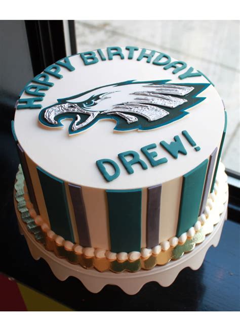 Eagles Birthday Cake - Whipped Bakeshop Philadelphia