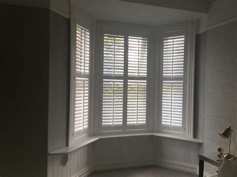 Bay window Plantation shutters | UK Blinds And Shadings