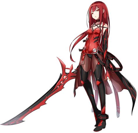 Crimson Avenger from Elsword Red Hair Anime Characters, Avengers ...