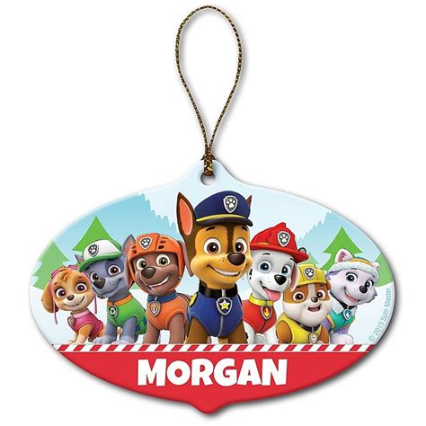 Paw Patrol Holiday Pups Ceramic Ornament Multi | Paw patrol christmas, Paw patrol ornaments ...