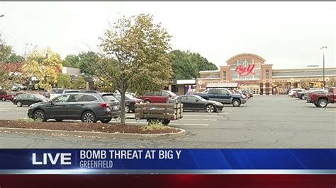 Bomb scare at the Big Y in Greenfield - YouTube