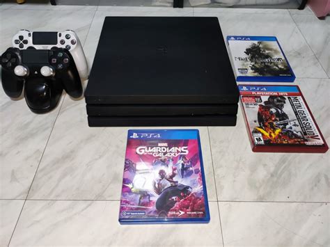 Sony PS4 Pro 1TB SSD Upgraded (Fast Boot/Load), Video Gaming, Video ...