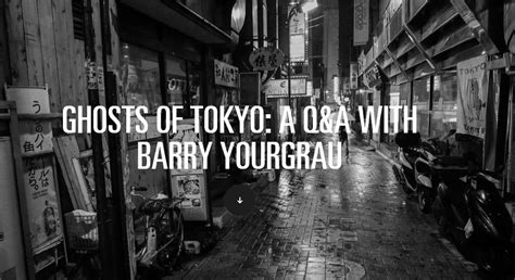 TOKYO GHOST CITY | Barry Yourgrau