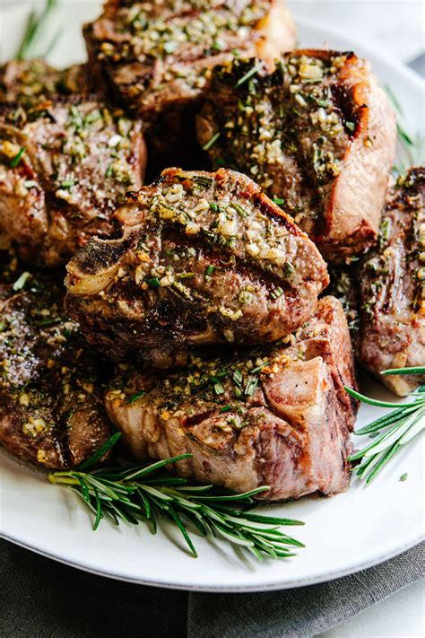 Grilled Lamb Loin Chops (10 minutes of prep!) - Pinch and Swirl