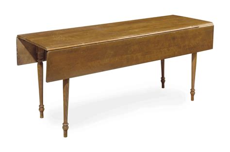 AN AMERICAN RECTANGULAR FRUITWOOD DROP-LEAF DINING TABLE, , EARLY 20TH CENTURY | Christie's