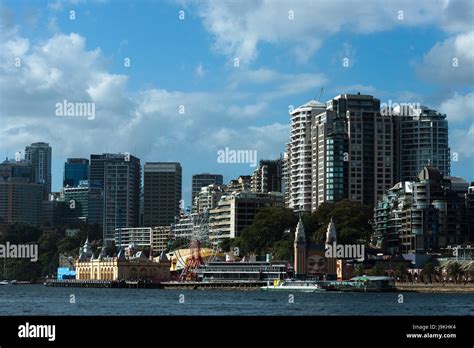 Luna Park at Milsons Point, Sydney Harbour, North Sydney, New South ...