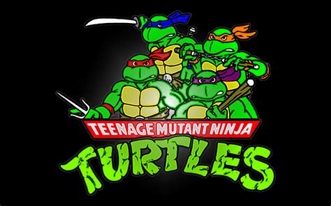 Desktop Wallpaper: Teenage Mutant Ninja Turtles HD Logo Wallpaper