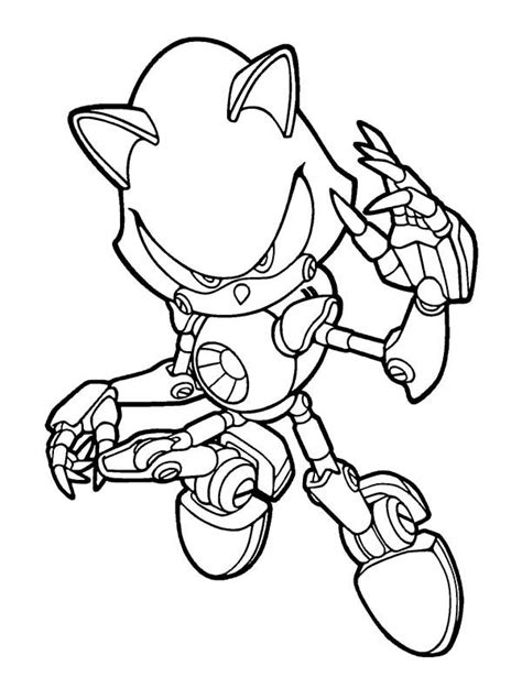 Sonic (Videojuegos) – Dibujos para Colorear e Imprimir Gratis