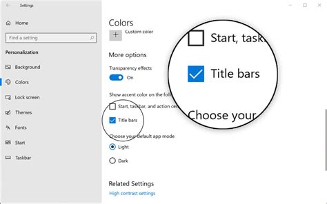 How to Enable Title Bar Color for Desktop Apps in Windows 10