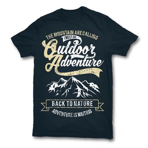 Outdoor Adventure T-shirt design | Tshirt-Factory